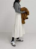 Ribbed Slim Fit Turtleneck T-Shirt