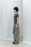 (002) Myaku Pleats Skirt Pants