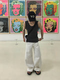 Kinder Tapered Cut Denim Pants