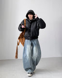 Frost Curve Wide Denim