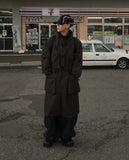 Fine Over Long Hood Jacket