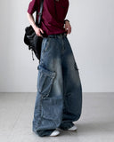 Depth Wide Cargo Denim