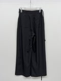 [Setup Available] Kanom Strap Wide Slacks
