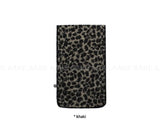 FUZZY LEOPARD MUFFLER