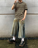 Pochi Stripe Short Sleeve T-shirt