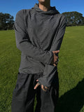 Dust Stripe Warmer Hood
