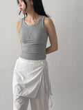 Ava Ribbed Sleeveless Top