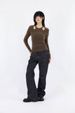 Jennifer open shoulder knit
