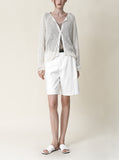 [Premium] Whole Garment Crochet Punching Cardigan