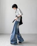 Bridge Curve Wide Denim
