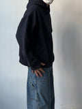 Snap Warmer Hood Sweatshirt