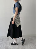 Alo Cotton Flare Skirt