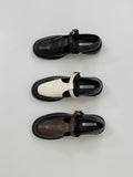 Swain Buckle Mix Loafers