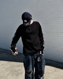 Destroyed Oil Washed Denim