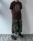 Military Camo Cargo Bermuda Pants