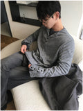 Karoo Ribbed Henley Neck Button Long Sleeve