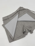Ready Belted Wrap Skirt Pants