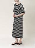Chensi Stripe Round One Piece