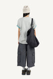 Cross-print Cargo Bermuda Pants