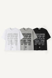 Pop-up vintage print T-shirt