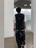 Black Crush Handmade Denim Pants