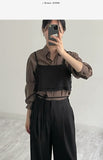 Charlotte Silky Loose-Fit Shirt