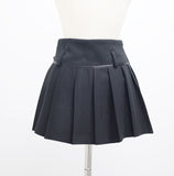 Pine Ribbon Pleated Skirt