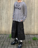 [Belt Loop] Cargo Pocket Denim Bermuda Pants