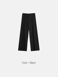 Round Wide Trousers