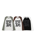 Drummer Raglan Knitted Top