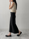 Momo Square Neck Knit Sleeveless