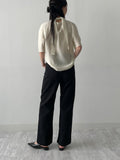 261 Semi-Wide Cotton Pants