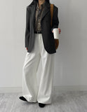 Timber Unbalanced Loose Fit Single Jacket