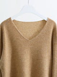 Brook Wool V-neck Knit