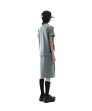 Metallic Tape Track Zip-Up