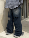 Dist Damage Washing Denim