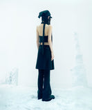 Pleated Jersey Skirt Pants