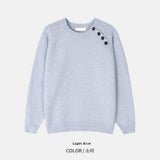 Round button knit