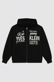 Rois Lettering Hooded Zip-Up