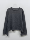 Cuffs Wool Knit T-Shirt