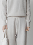 [Premium] Timo Whole Garment Ribbed Setup Pants