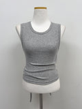 Strap Ribbed Sleeveless