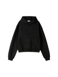 Terry Snap Crop Hoodie