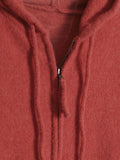 Landy Boucle Knitted Zip Up
