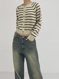 Raglan Stripe Cardigan