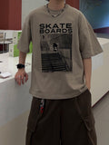 Skateboard Over Short Sleeve Tee