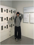 Meliou Crop Knit Hood Zip-Up