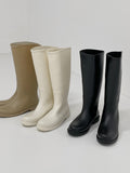 [summer] Minimal long rain boots