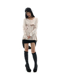 Draped Pumpkin Shorts