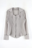 Mine square neck blouse